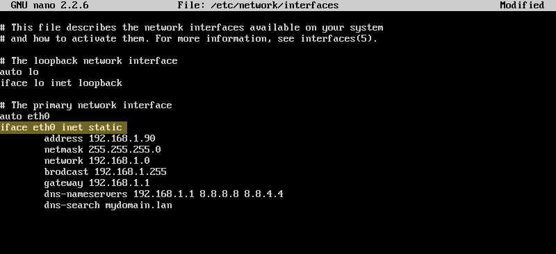 Configure Permanent Static IP Address and Alias Interfaces on Debian-based Systems