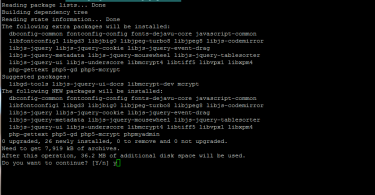 install phpmyadmin