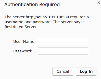 Password Protect Web Directories using Apache Authentication